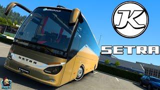 l Euro Truck Simulator 2 l 4K UHD l SETRA S516 HD l Bus Mods#2 l GAMEPLAY l