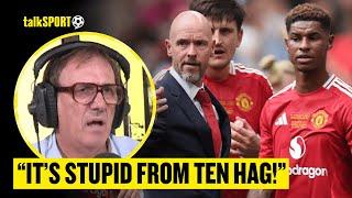 Tony Cascarino SLAMS Erik Ten Hags DRIVEL After HITTING BACK Alan Shearers Comments On Rashford