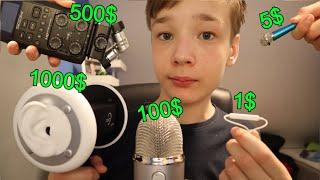 $1 Microphone VS $1000 Microphone ASMR