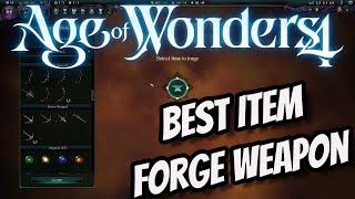 New Best Hero Weapon Type - Age of Wonders 4 Mystic Update