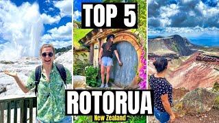 What TO DO in ROTORUA New Zealand  ROTORUA New Zealand- Top 5