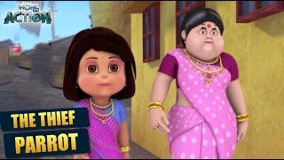 Vir और Gintu क्यो बने Ladki?  47  Hindi Kahani  Wow Kidz Action  The Theif Parrot  #spot