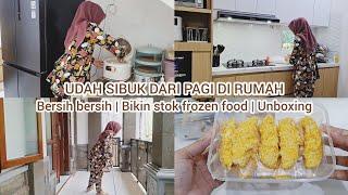 #cleanwithme Bersih bersih rumah minimalis pagi hari  Bikin takjil  Smart rice cooker 18L Mecoo