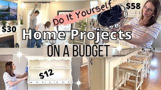 BUDGET FRIENDLY DIY HOME PROJECTS  SUPER EASY PROJECTS FOR YOUR HOME  HOME UPDATES