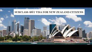 Subclass 461 Visa 5 year visa for spouses of New Zealand citizens who are not New Zealand citizens