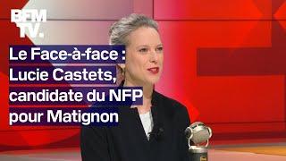 Matignon retraites nucléaire... Linterview de Lucie Castets candidate du NFP pour Matignon
