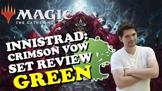 MTG - INNISTRAD CRIMSON VOW SET REVIEW GREEN - MAGIC THE GATHERING