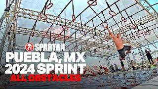 SPARTAN RACE PUEBLA MX SPRINT 2024  ALL OBSTACLES