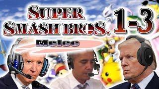 US Presidents Play Super Smash Bros. Melee 1-3