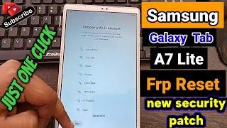 Samsung galaxy Tab A7 Lite  frp bypass Android 111213  Samsung Tab A7 Lite frp reset one click 