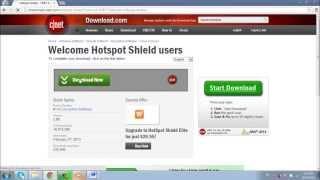 How to Download and Install Hotspot Shield for Windows 7