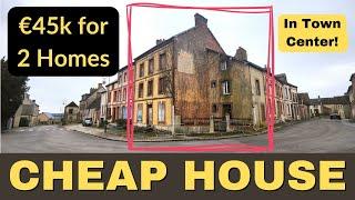 Cheap Houses In France  Center of French Town 