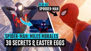 Spider-Man Miles Morales  30 Easter Eggs and Secrets PS4PS5