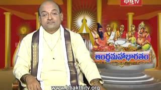 Garikipati Andhra Mahabharatam - Drona Parvam Episode 1166  Part 1