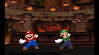 Dance Dance Revolution Mario Mix 2 Player Versus Mode but I control both Mario and Luigi