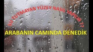 Yağmur  kaydırıcı  nasıl yapılır ? su tutmayan yüzey nasıl yapılır ?