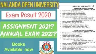 All about NOU Assignment 2021  Nalanda Open University