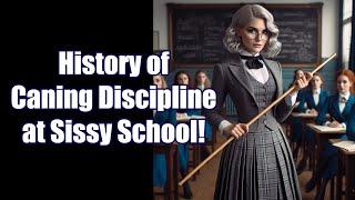 Governess Teaches History of Caning at Feminization School  FLR ASMR