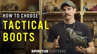 How to Choose Tactical Boots