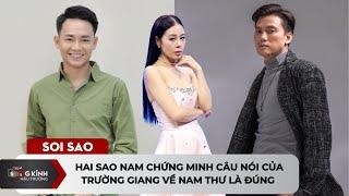 Hai sao nam chứng minh câu nói của Trường Giang về Nam Thư là đúng  TCD