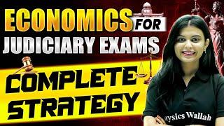 Economics For Judiciary Exam  Complete Strategy  Judiciary Preparation  @JudiciarybyPW
