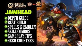 Jawhead Best Guide Mobile Legends  jawhead best build  jawhead tutorial  jawhead tips and tricks