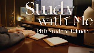 Lets Write a Dissertation Proposal  Cozy Dark Academia Study with Me with Classical Music