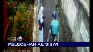 Rekaman CCTV Pria Jaket Ojol Lecehkan Siswi di Gang Sempit - BIM 1103