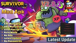 Survivor.io Mod Apk v2.8.1 EXP and DPS Multiplier Latest Version 2024