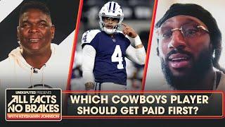 Malik Hooker ranks which Cowboy should get paid first Dak Micah or CeeDee  All Facts No Brakes