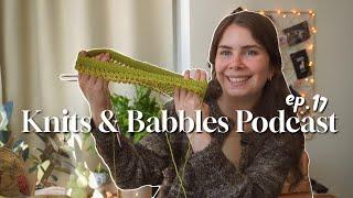 Knits & Babbles Ep. 17 ️ Everything I knit May June & July  Finished Knit Cast-On & Spinning️