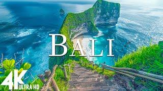 FLYING OVER BALI 4K UHD - Soothing Music Along With Beautiful Nature Video - 4K Video Ultra HD