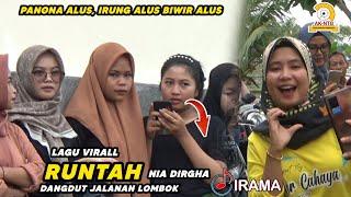 RUNTAH LAGU VIRALL DI DANGDUT JALANAN LOMBOK  NIA DIRGHA IRAMA DOPANG