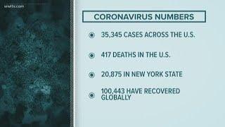 Louisiana Coronavirus Updates 34 deaths 1172 total cases in state