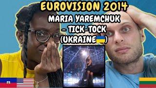 REACTION TO Maria Yaremchuk - Tick-Tock Ukraine  Eurovision 2014  FIRST TIME HEARING