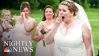 Bride Surprised At Wedding By Man Who Received Her Late Son’s Heart  NBC Nightly News