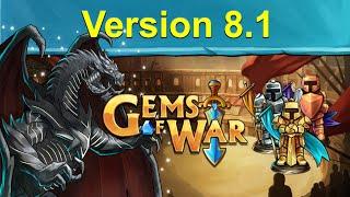 Gems of War Version 8.1 Patch Notes Select Craftable Dragonite Dragons and Fancier Kingdom Story