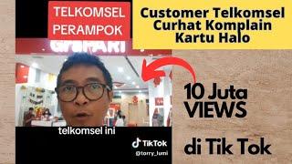 TELKOMSEL PERAMPOK ️10 JUTA VIEWS DI TIKTOK CURHAT CUSTOMER & SAYA REACTION