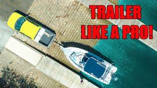 Boating 101  How to Back Up a Boat Trailer & Launch a Boat- Boat Ramp Tips