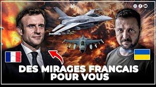 POUR DETUIRE LA RUSSIE  MACRON ENVOIE DE AVIONS DE CHASSE A LUKRAINE