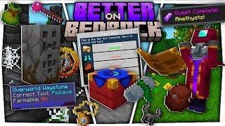 El MEJOR MODPACK para MINECRAFT PE 1.20  BETTER ON BEDROCK MODPACK MINECRAFT BEDROCK 1.20