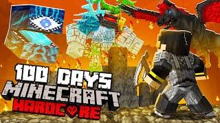 I Survived 100 Days as a REAPER in Hardcore Minecraft...