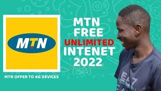 Free Unlimited Internet On MTN  No VPN Needed  No Settings  Just Your Sim Line  2022 MTN Offer