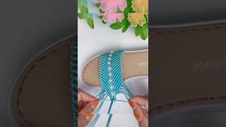 DIY macrame sandal tutorial with beads  Modern macrame 2023