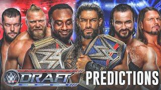 WWE Draft 2021 Predictions