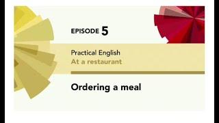 English File 4thE - Elementary - Practical English E5 - At a restaurant - Ordering a meal