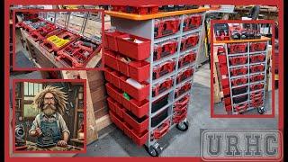 Ultimate Milwaukee Packout Compact Organizer Shop Cart Build