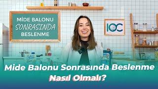 Mide Balonu Sonrası Beslenme Önerileri  İstanbul Obezite Cerrahisi