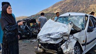 Terrible incident rescue on the road Fatima and Zahras heartwarming journey