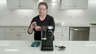 Cuisinart®  Using HomeBarista Reusable filter cup on your Grind & Brew Single Coffeemaker